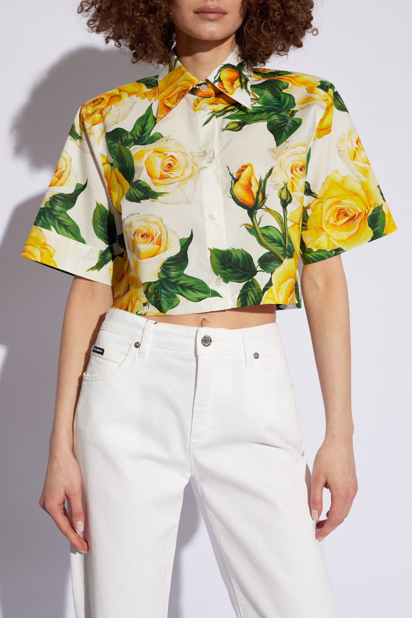 Dolce & Gabbana Shirt with floral motif | Dolce & Gabbana